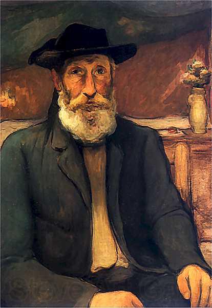 Wladyslaw slewinski Self-portrait in Bretonian hat